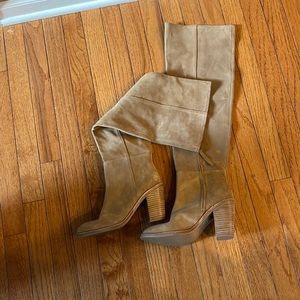 NWOT Womens thigh high boots size 5.5